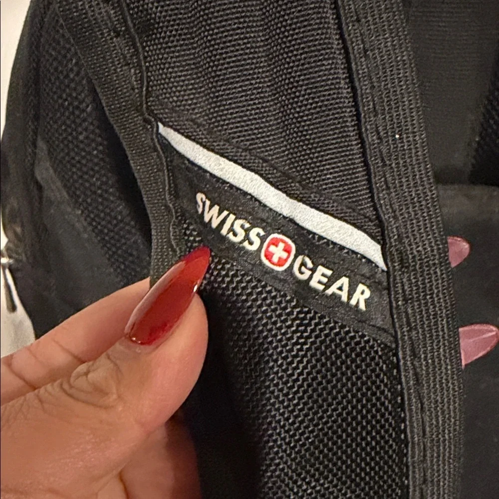 SwissGear Sleek Black Backpack